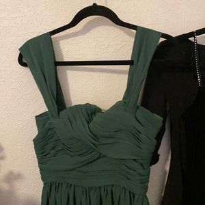 Green Bridesmaid Dress